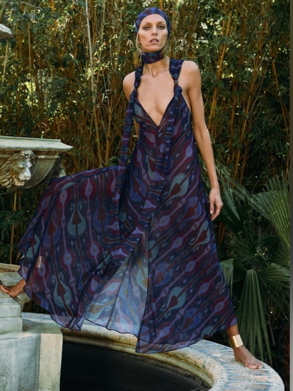 Zara Limited Edition Multicolored Printed Dress xs/s